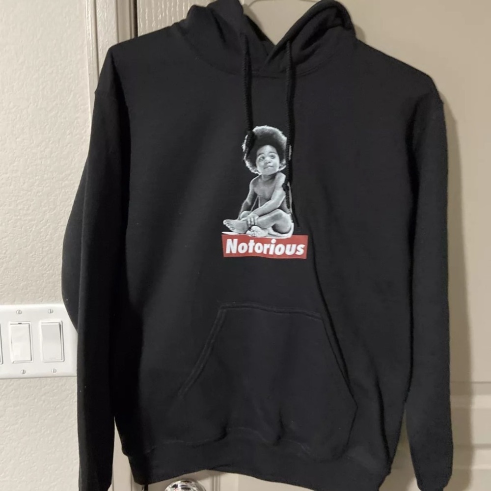 NOTORIOUS BIG MEN READY TO DIE ALBUM HOODIE MEN S
